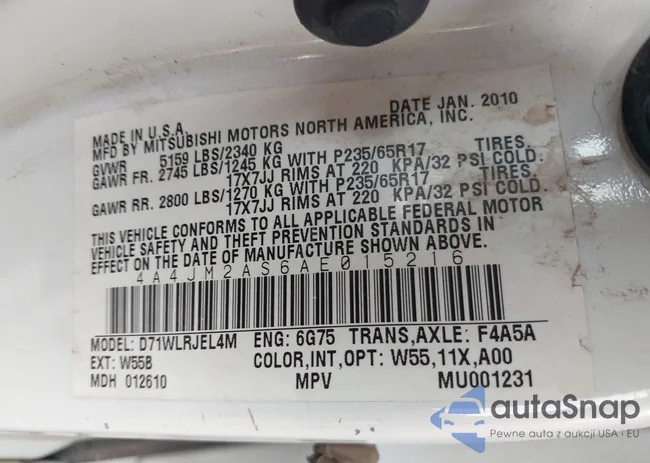 4A4JM2AS6AE015216: 44359063