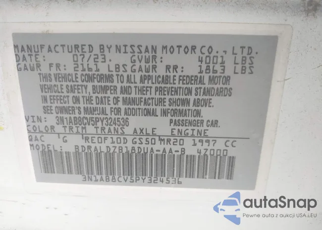 3N1AB8CV5PY324536: 44359175