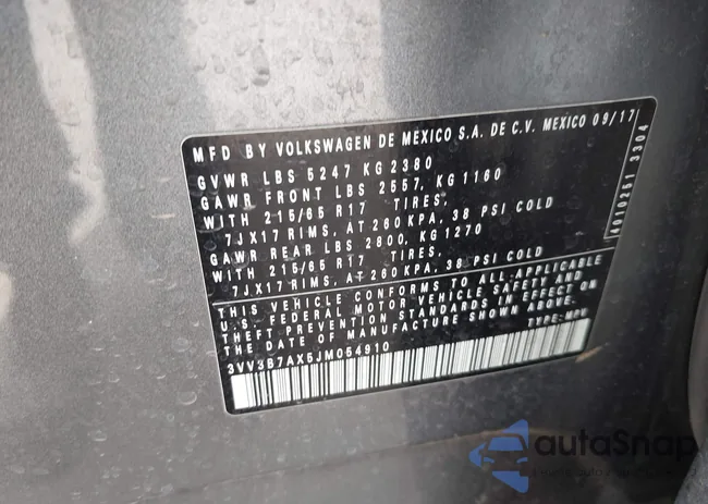 3VV3B7AX5JM054910: 44359232