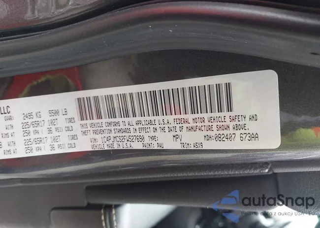 1C4PJMCS2FW527690: 44359395