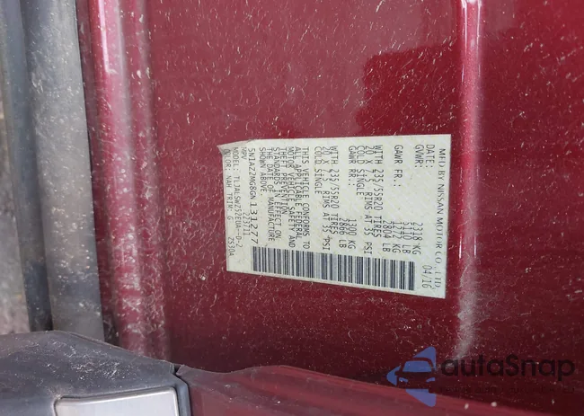 5N1AZ2MG8GN131277: 44358739