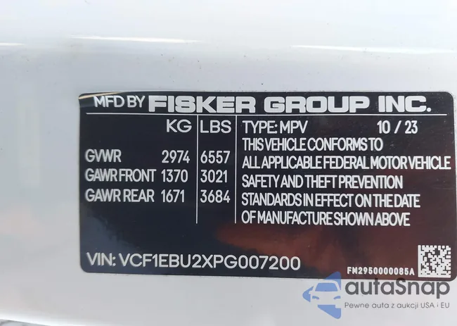 VCF1EBU2XPG007200: 44360146