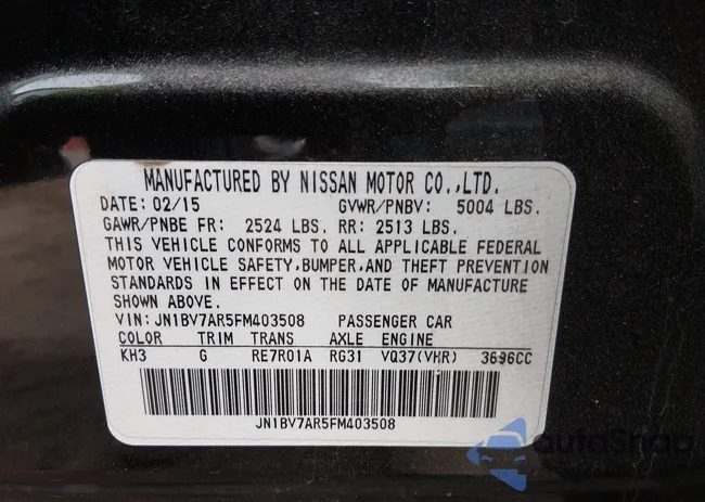 JN1BV7AR5FM403508: 44360152