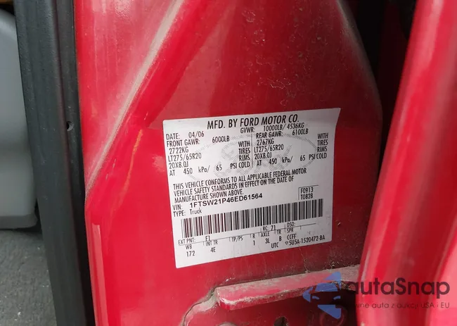 1FTSW21P46ED61564: 44360499