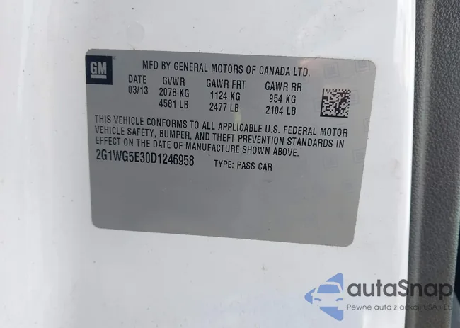 2G1WG5E30D1246958: 44359589