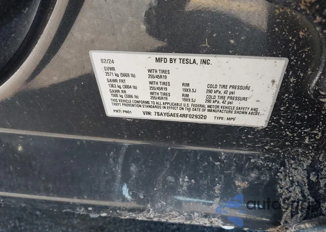 7SAYGAEE4RF029320: 44359597