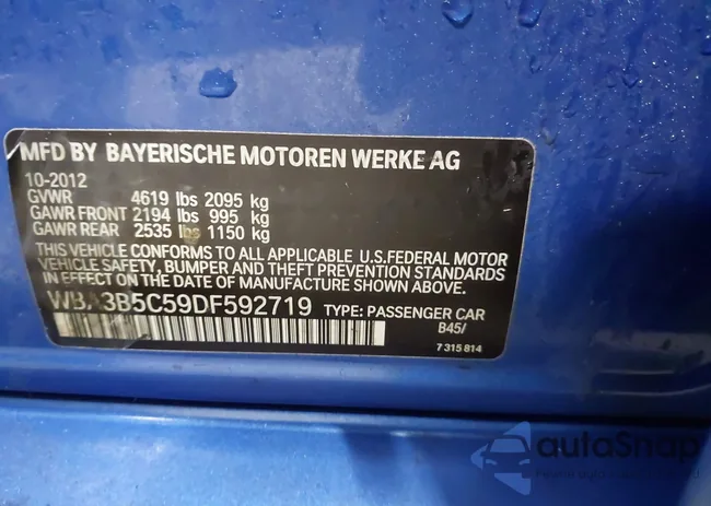 WBA3B5C59DF592719: 44359614