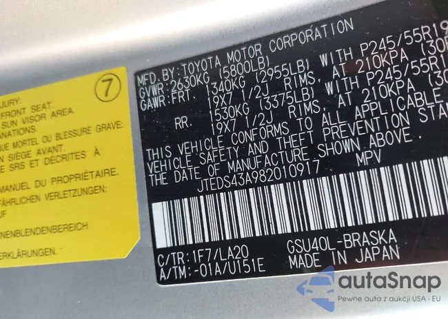 JTEDS43A982010917: 44359781