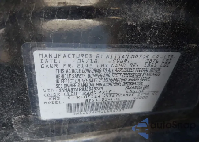 3N1AB7AP9JL645399: 44359806