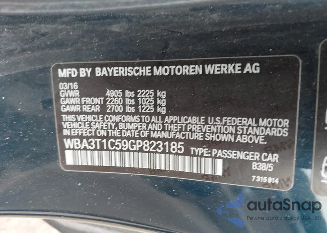 WBA3T1C59GP823185: 44359834