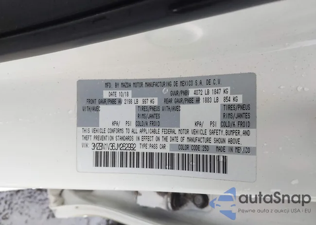 3MZBN1V36JM262992: 44359897