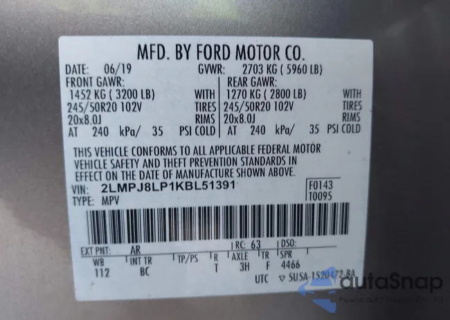 2LMPJ8LP1KBL51391: 44361026