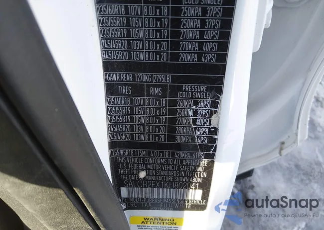 SALCR2FX1KH802041: 44361099