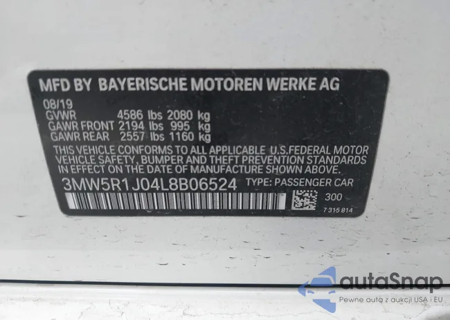 3MW5R1J04L8B06524: 44361148