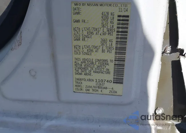 1N6BF0LX8EN110740: 44361344