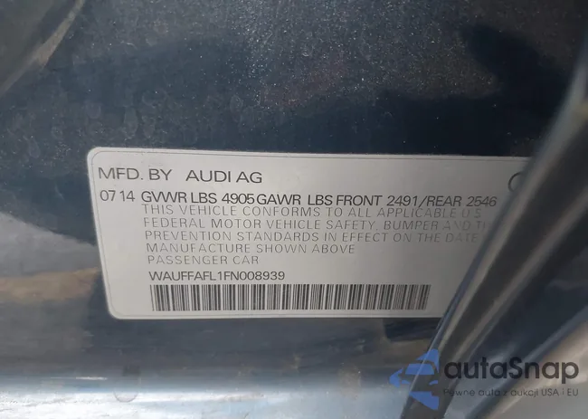 WAUFFAFL1FN008939: 44361481