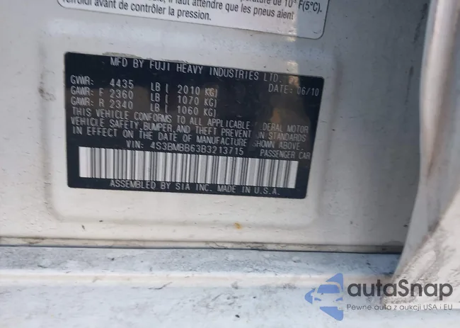 4S3BMBB63B3213715: 44361535