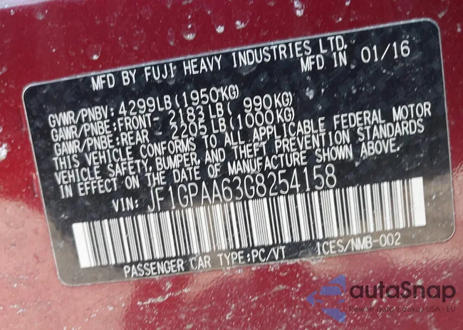 JF1GPAA63G8254158: 44360634