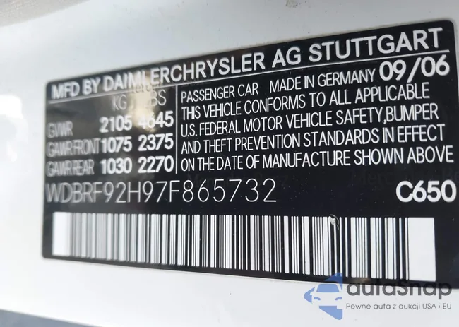 WDBRF92H97F865732: 44360701