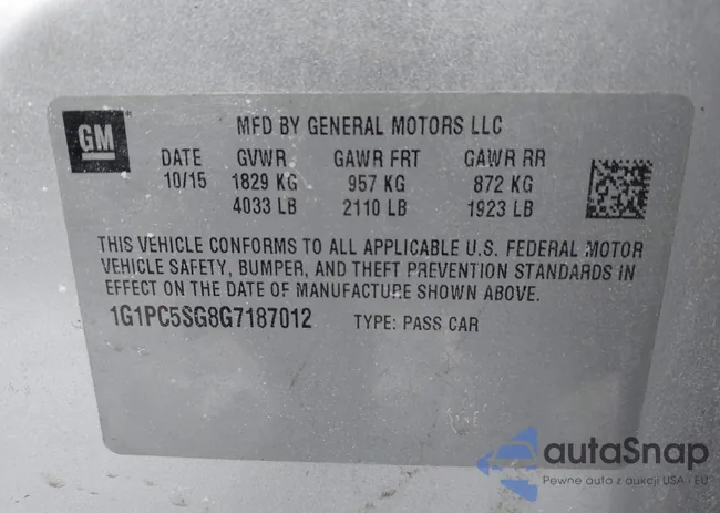 1G1PC5SG8G7187012: 44360789