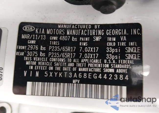 5XYKT3A68EG442384: 44360853