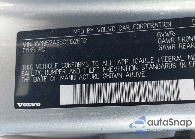 YV1952AS5C1152692: 44362113