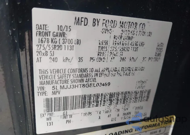 5LMJJ3HT8GEL03499: 44362133