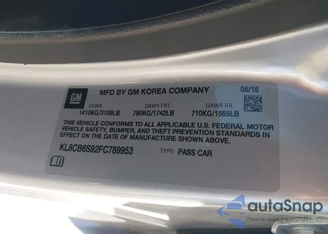 KL8CB6S92FC789953: 44362365