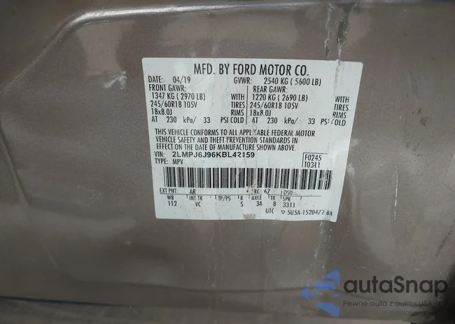 2LMPJ6J96KBL42159: 44361586