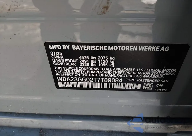 WBA23GG02T7T89084: 44361686