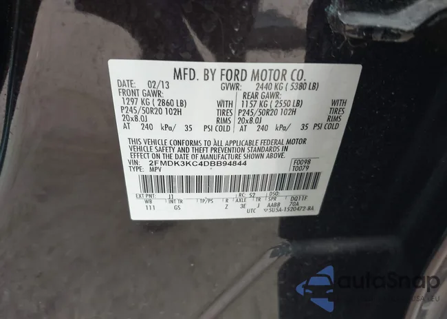 2FMDK3KC4DBB94844: 44361716