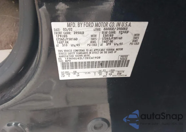 1FMNU42L12EC61938: 44361725