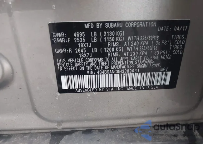 4S4BSANC0H3389031: 44361771