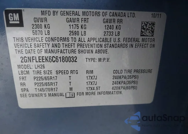 2GNFLEEK6C6180032: 44361842