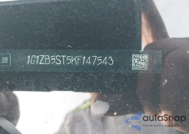 1G1ZB5ST5KF147543: 44363023