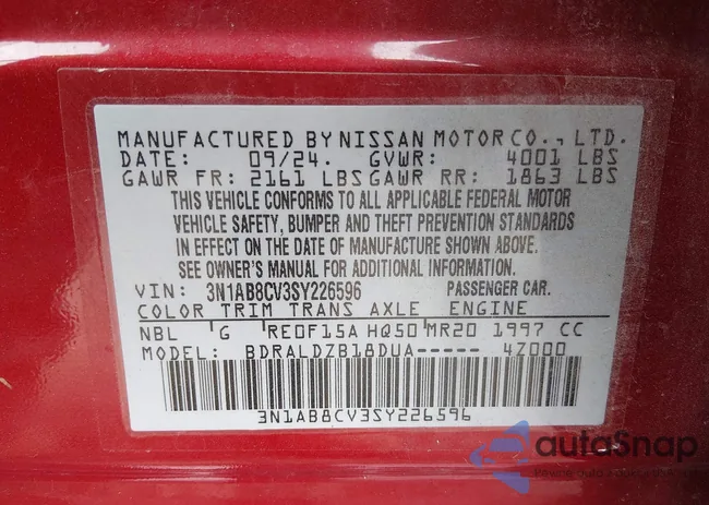 3N1AB8CV3SY226596: 44363179