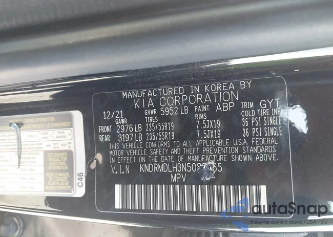 KNDRMDLH3N5088265: 44363195