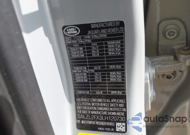 SALZL2FX3LH120730: 44363232