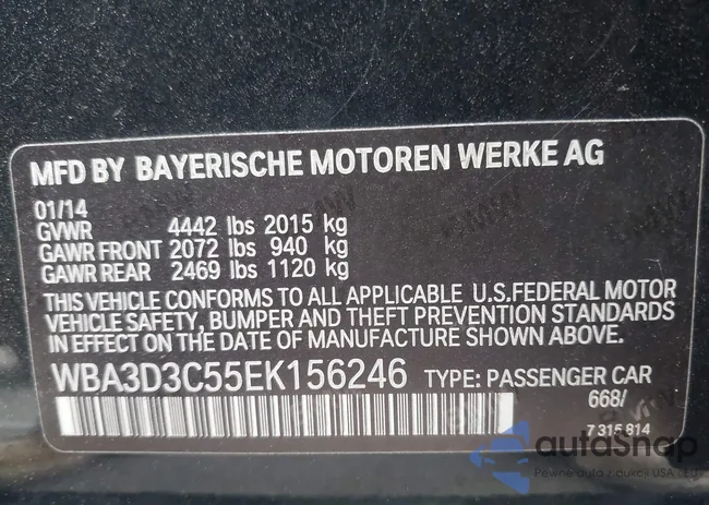 WBA3D3C55EK156246: 44363356