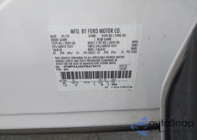 2FMPK4J9XRBA79410: 44363423