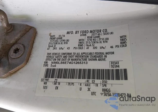 NM0LS6E74G1265313: 44362681