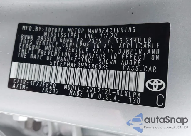 5YFEPMAE3MP186065: 44364184