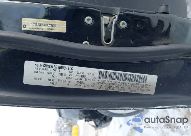 1C4NJDBBXED528850: 44364321