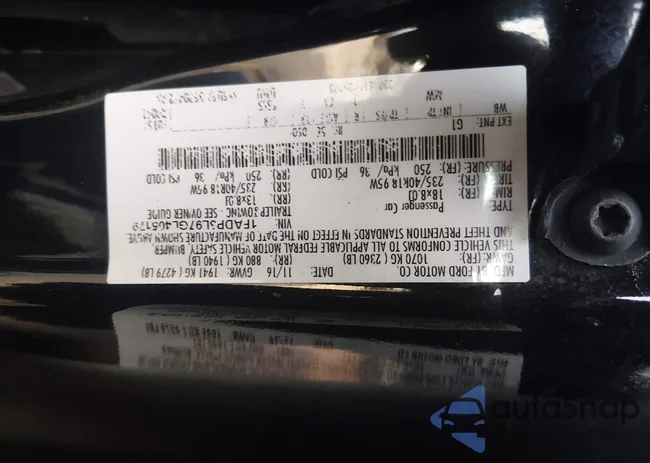 1FADP3L97GL405179: 44363572