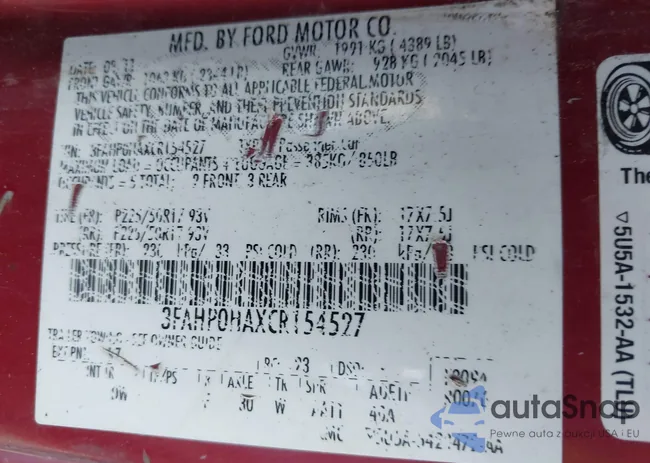 3FAHP0HAXCR154527: 44363584