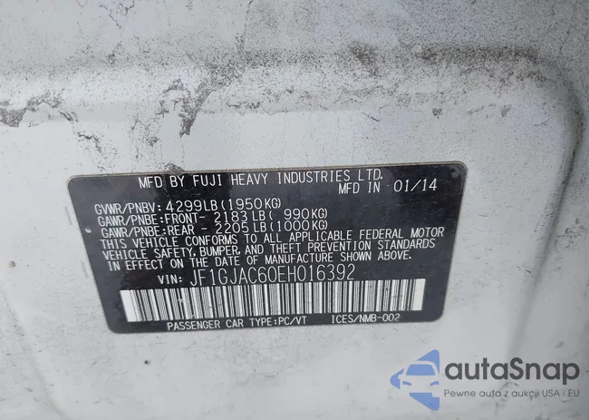 JF1GJAC60EH016392: 44363692