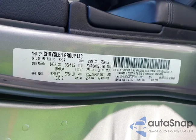 1C4RJFAG8EC526112: 44363845