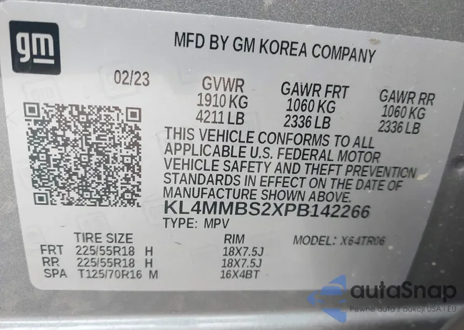 KL4MMBS2XPB142266: 44363860