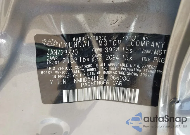 KMHD84LF4LU066030: 44363900