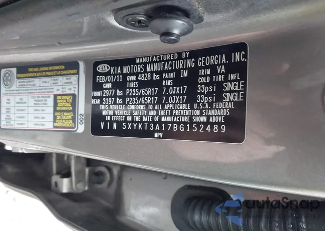 5XYKT3A17BG152489: 44363927